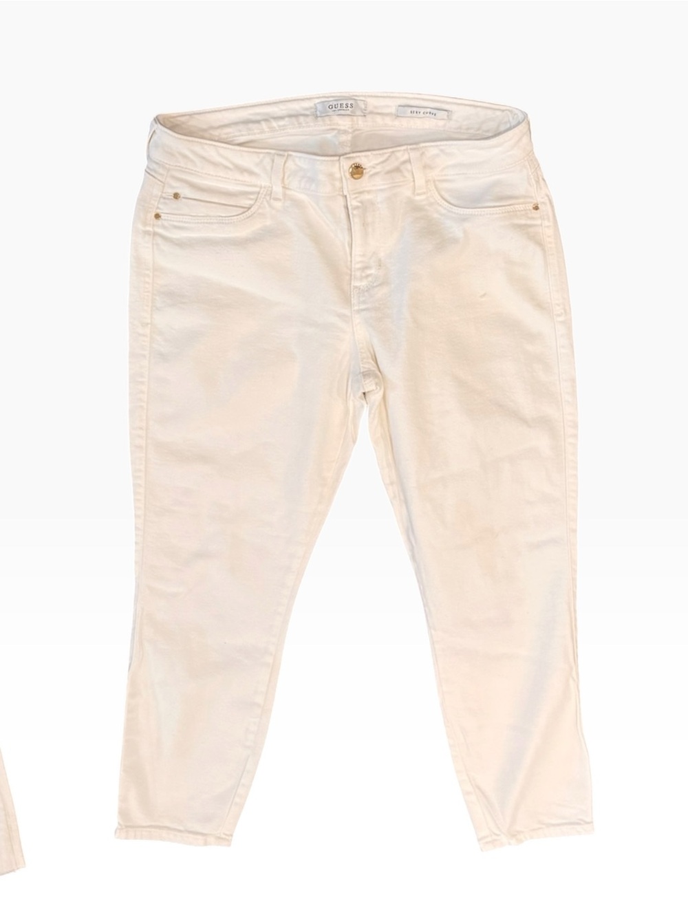 Guess Women's Cream Skinny Jeans